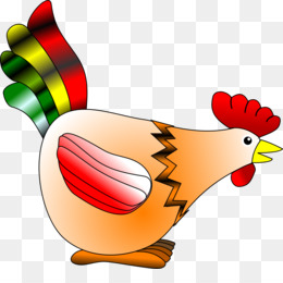 Fun Cartoon Rooster Illustration - Free PNG Download