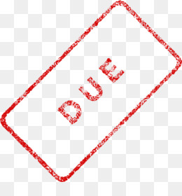 Due Date Stamp Icon - Free Transparent PNG for Documents & Reminders