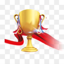Golden Trophy Award Icon - Celebration of Excellence and Success