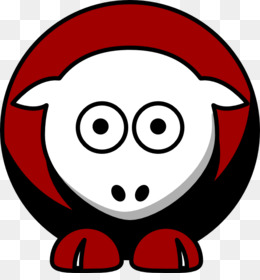 Cute Cartoon Sheep Illustration - Free PNG Clipart