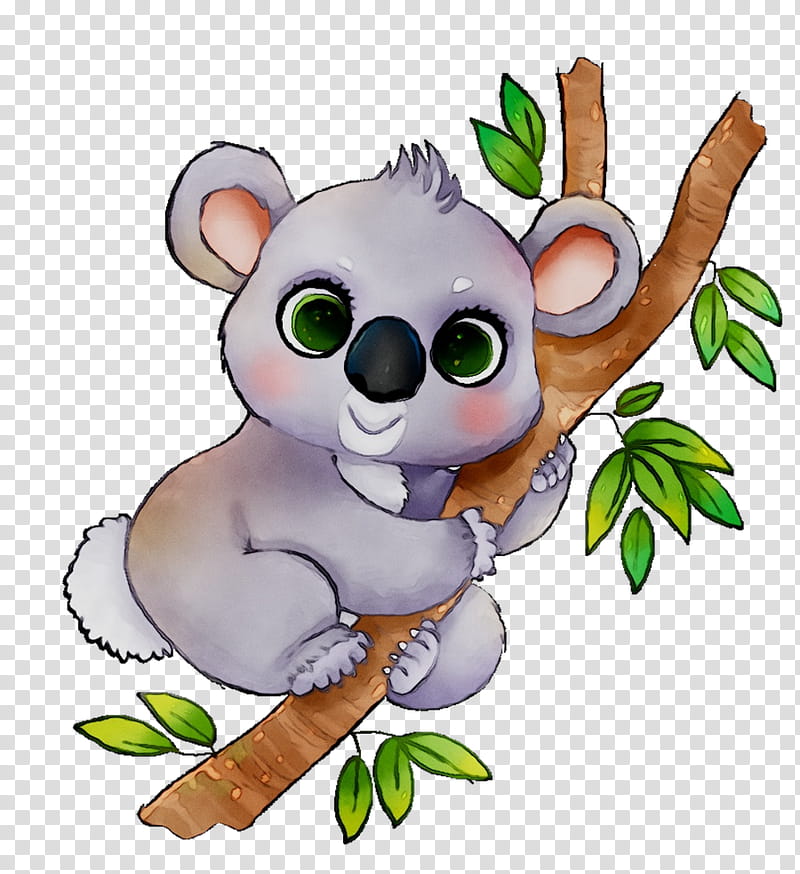 Koala Bear Clipart Transparent - Koala Cartoon Cute PNG Image - Clip ...