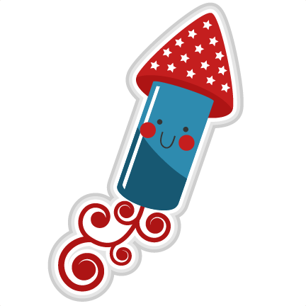 Festive Firework Rocket Illustration - Free Download & Usage