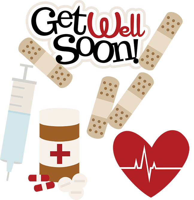 INSTANT DOWNLOAD - Digital Clip Art - Get Well Soon clipart clip art, bear  clipart, bear clip art, nurse, bandage, crutches, thermometer