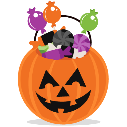 Free Halloween Candy Bucket Clipart | Festive Pumpkin Illustration