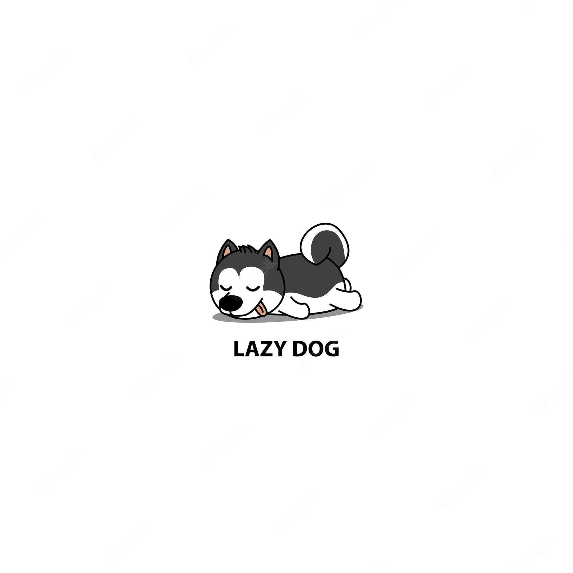 lazy dogs - Clip Art Library