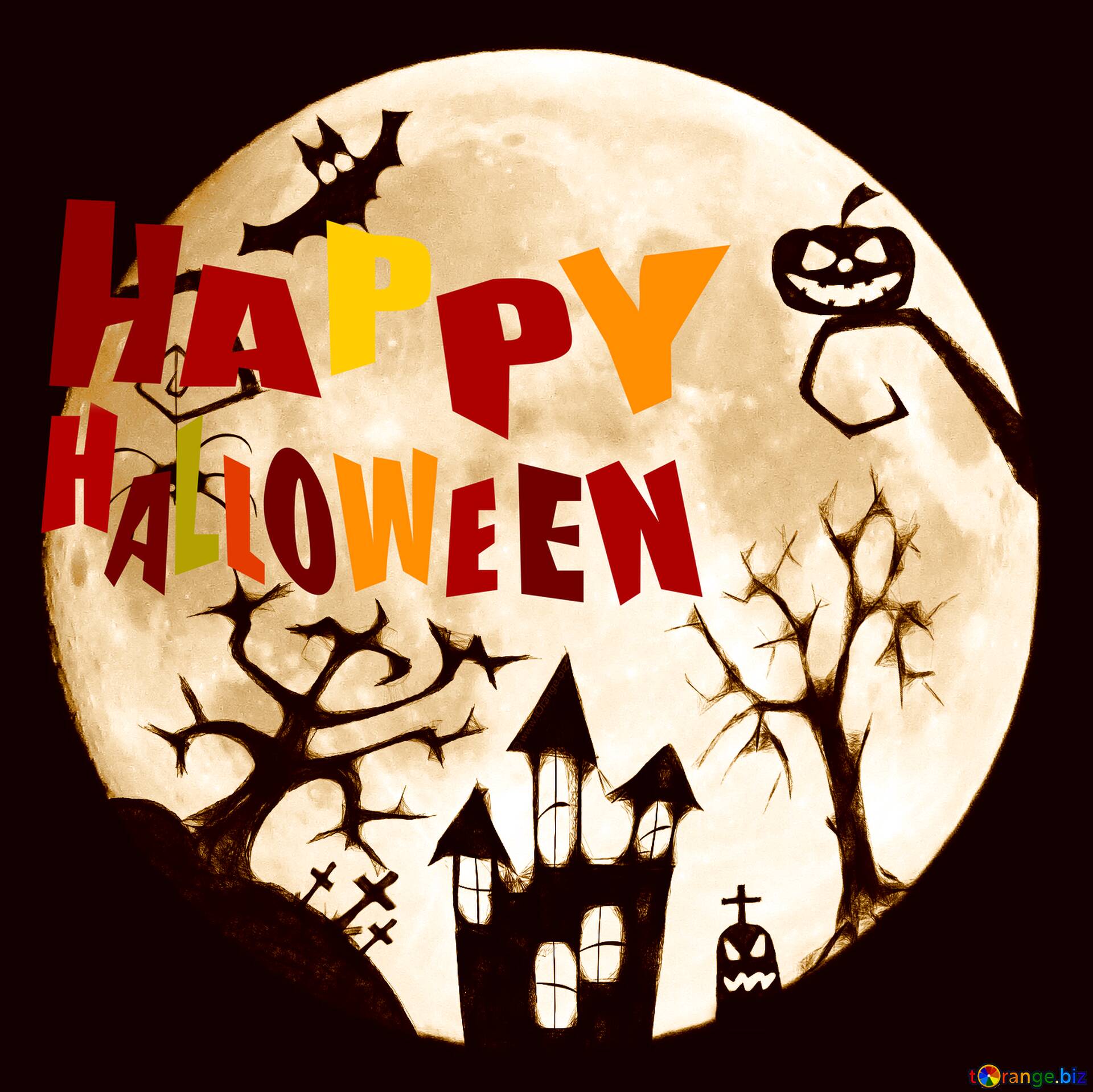 Free Happy Halloween Animations - Clipart - Graphics - Clip Art Library