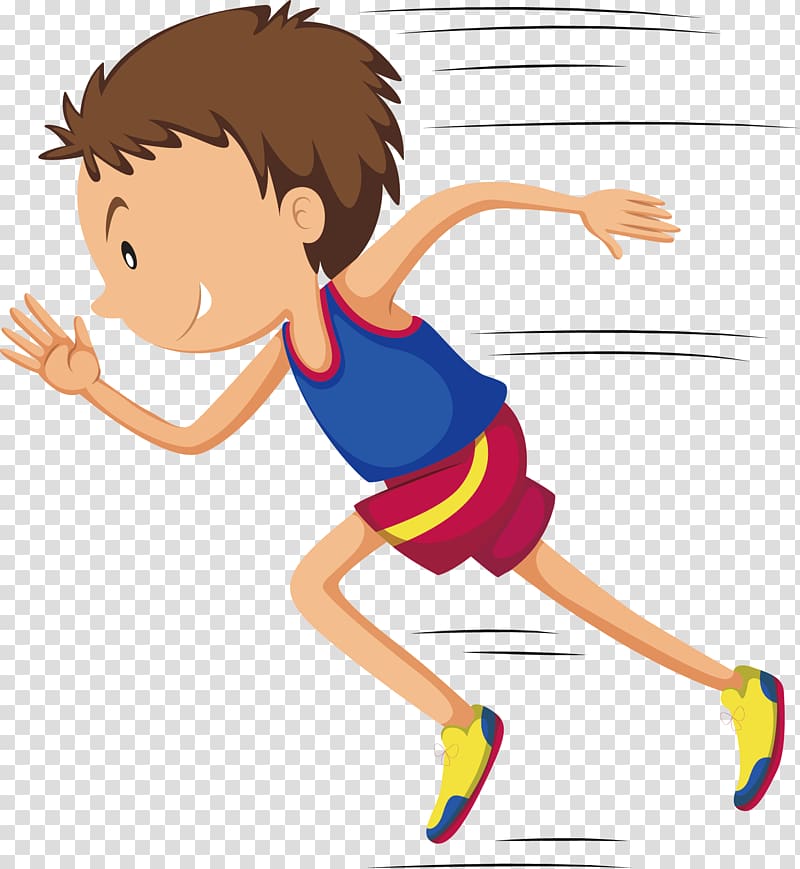 Boy Running Clipart - Free Download for Sports & Education Sites