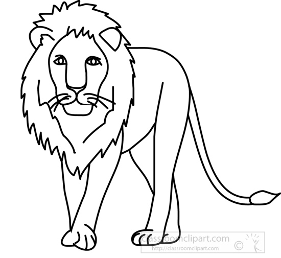 Free lion outlines, Download Free lion outlines png images, Free ...