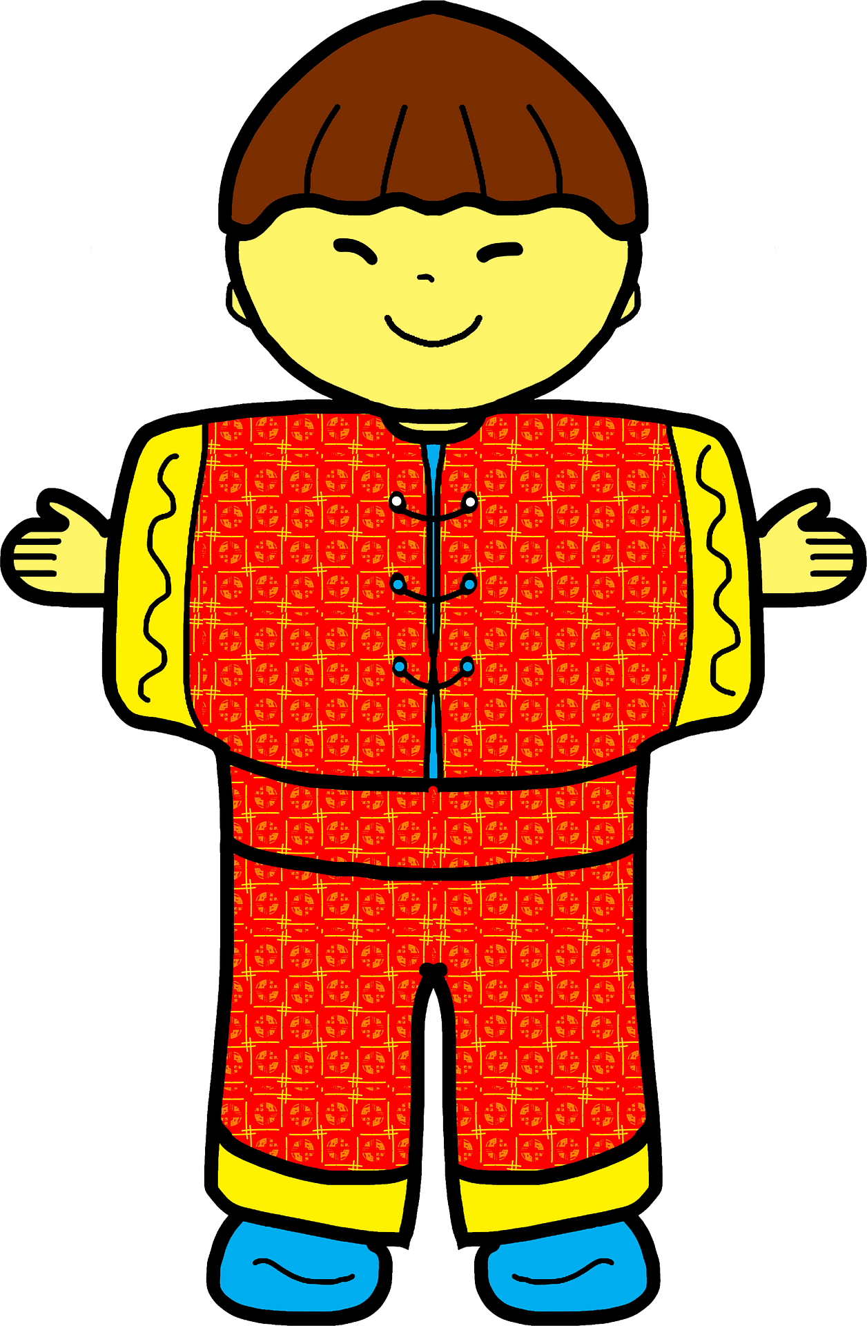 Asian Persons Clip Art Library