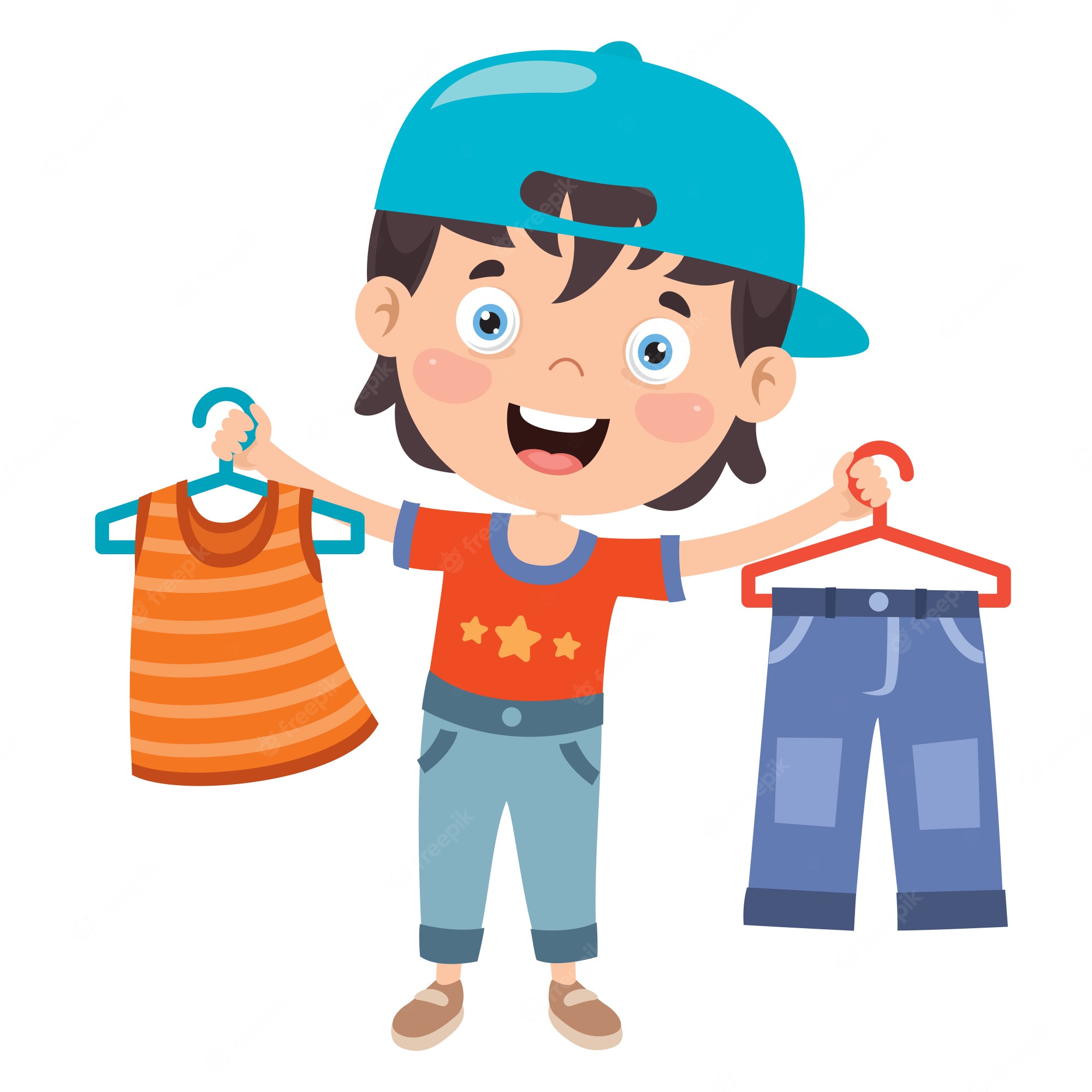 Boy Wearing Cloth Royalty Free SVG, Cliparts, Vectors, And Stock - Clip ...