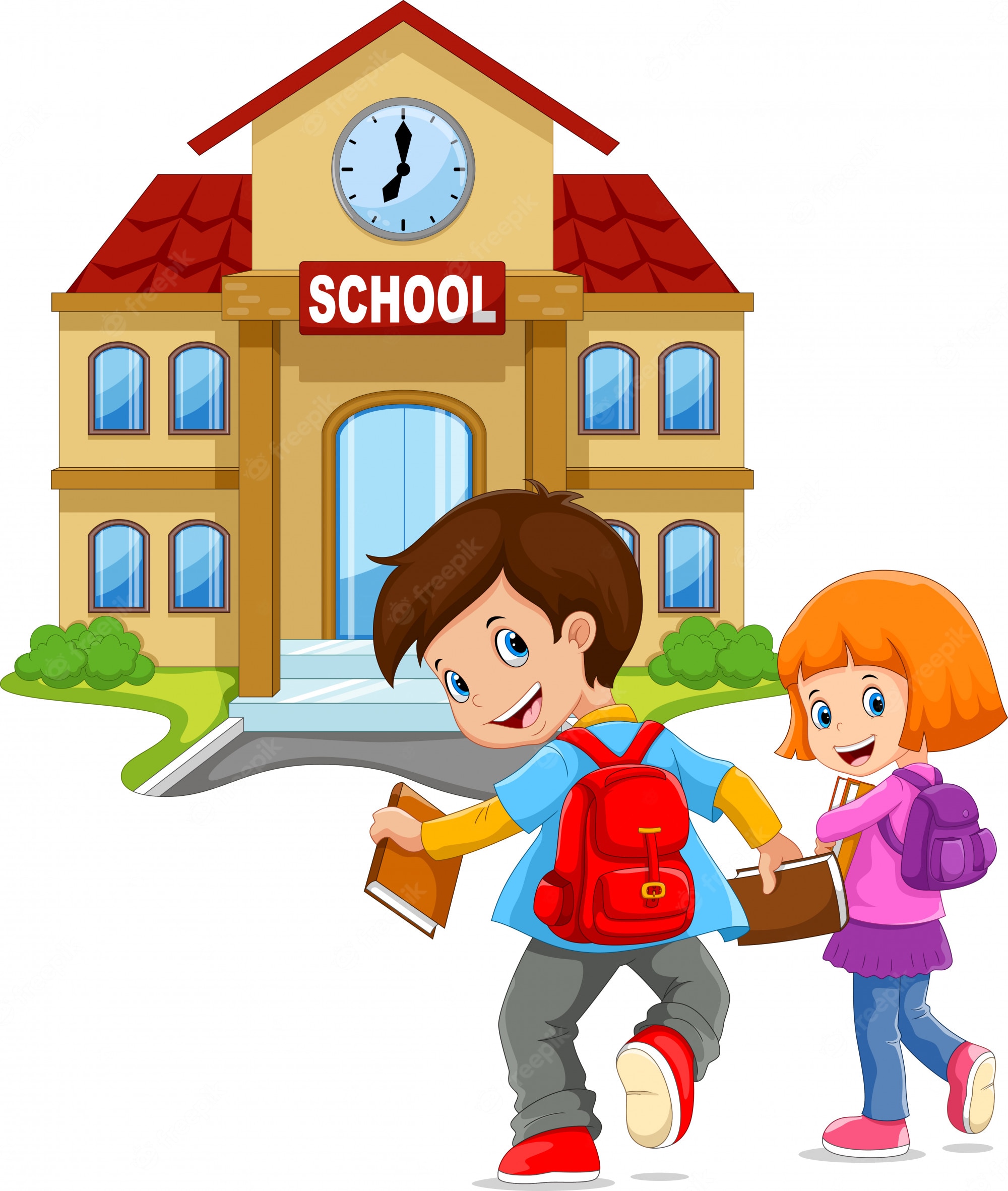 children-going-to-school-clipart-school-transparent-png-clip-art