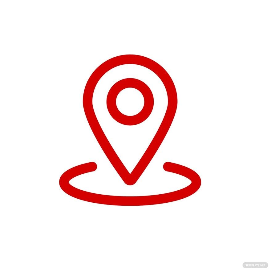 Location Pin Icon - Vector Map Marker for Web & Mobile Apps