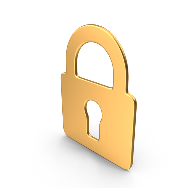 Lock Gold PNG Clip Art - Best WEB Clipart