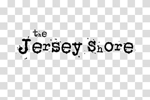 The Jersey Shore logo in distressed black typography on transparent background.