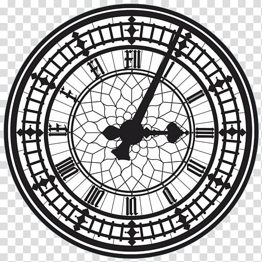 Vintage Ornate Clock Face Illustration - Free PNG Download