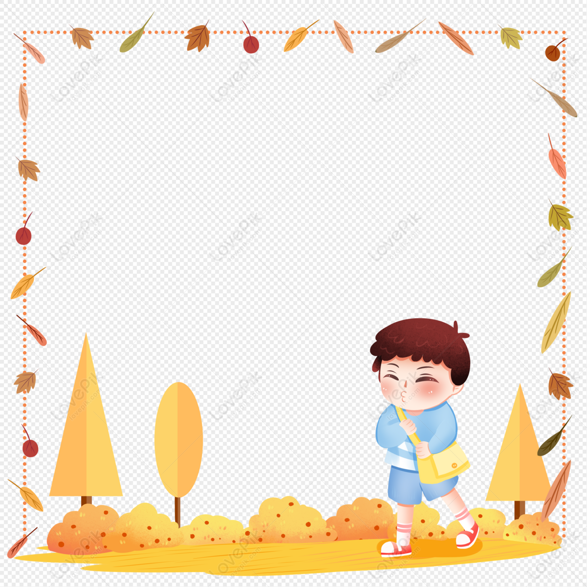 Walking Border Cliparts png images | PNGEgg - Clip Art Library