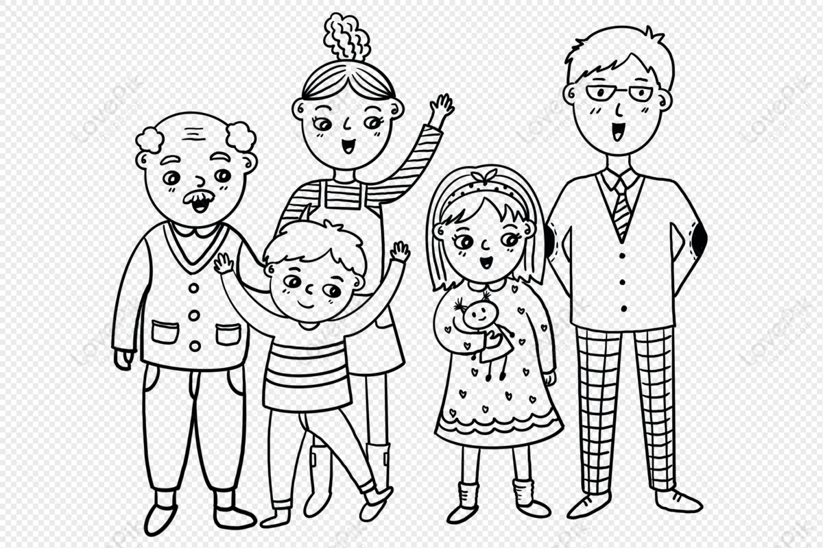 7 100 Stick Figure Family Illustrations Royalty Free Vector Clip 