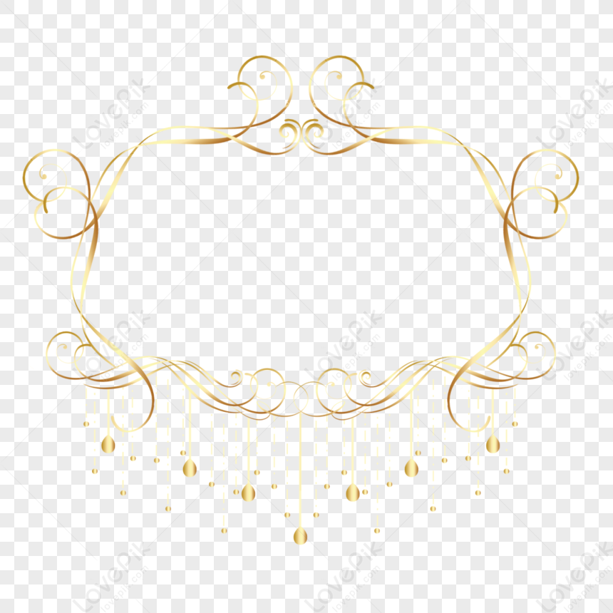 Gold Lace Borders: Gold Border Clipart Gold Lace Trim, Golden