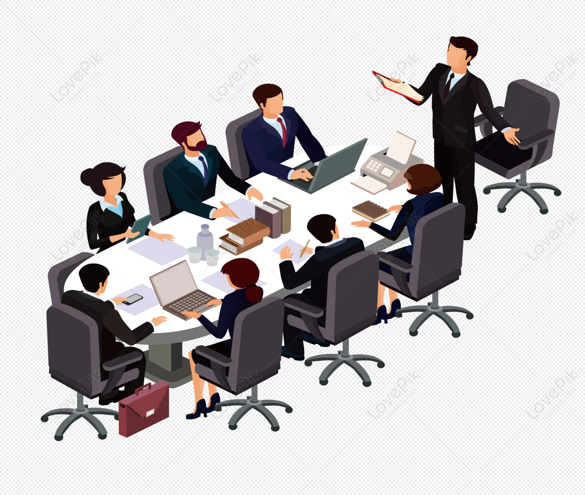 company meetings - Clip Art Library
