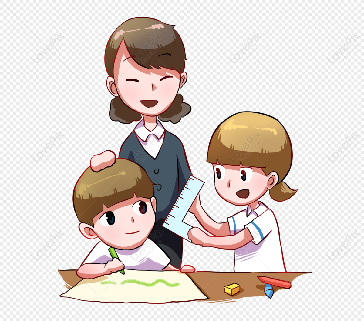 Cartoon Classmate Stock Vector (Royalty Free) 304994705 | Shutterstock ...