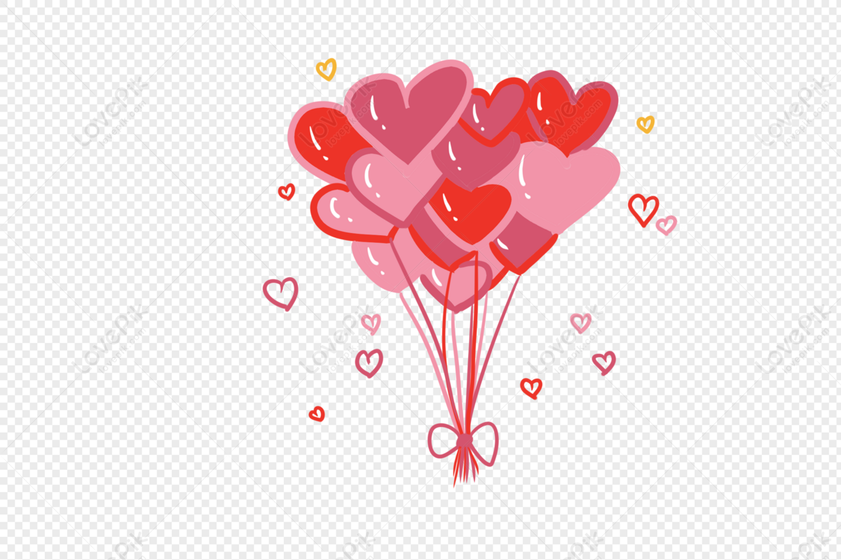 valentine balloons - Clip Art Library