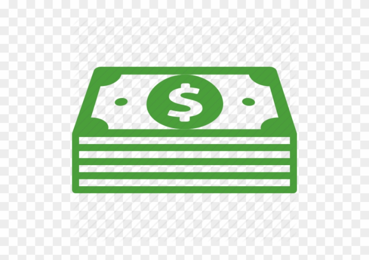 Money Stack Icon - Financial Symbol for Websites and Apps