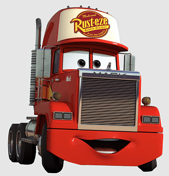 Mack from Cars - Iconic Disney Pixar Truck Character