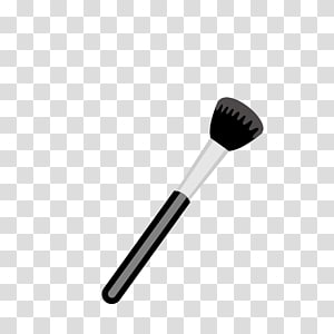Makeup Brush Icon - Clean Vector Illustration for Beauty & Cosmetics Sites