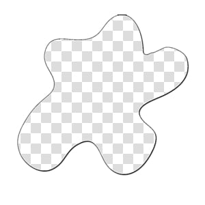 Abstract Irregular Shape Vector Graphic - Transparent PNG Download