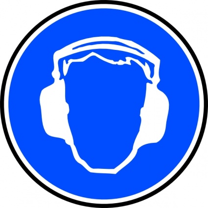 Mandatory Hearing Protection Sign - Safety Compliance & OSHA Standards