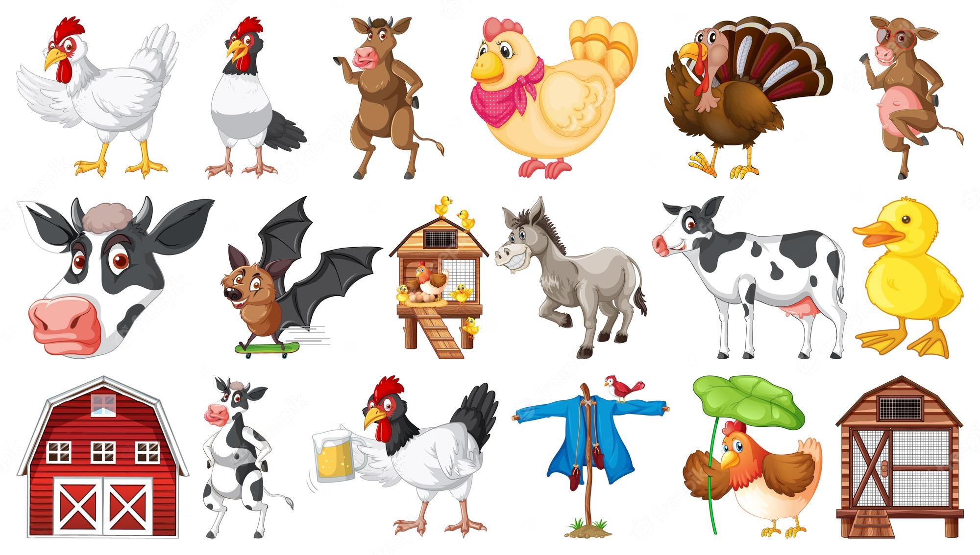 ranch-animals-clip-art-library