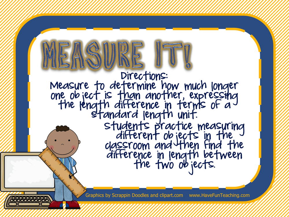 measuring lengths