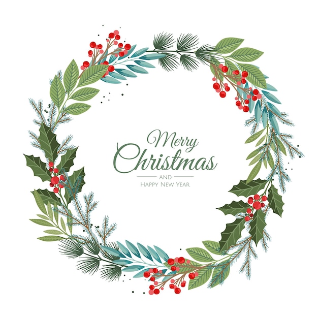 Frees Holiday Wreaths - Clip Art Library