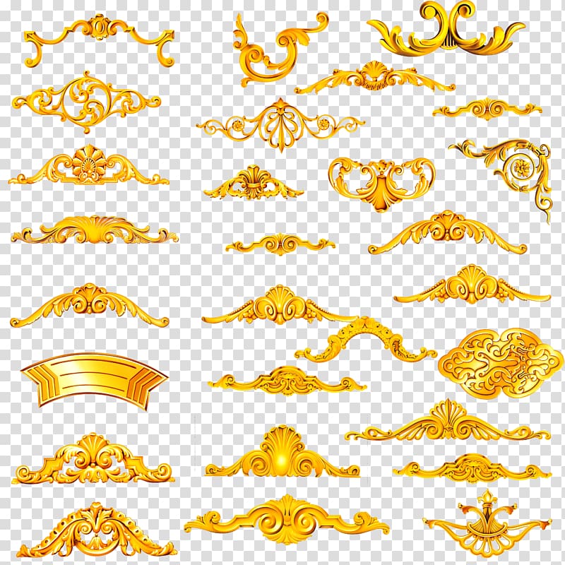 Gold Lace Borders: Gold Border Clipart Gold Lace Trim, Golden