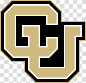 University of Colorado Boulder interlocking CU logo in gold and black on transparent background.