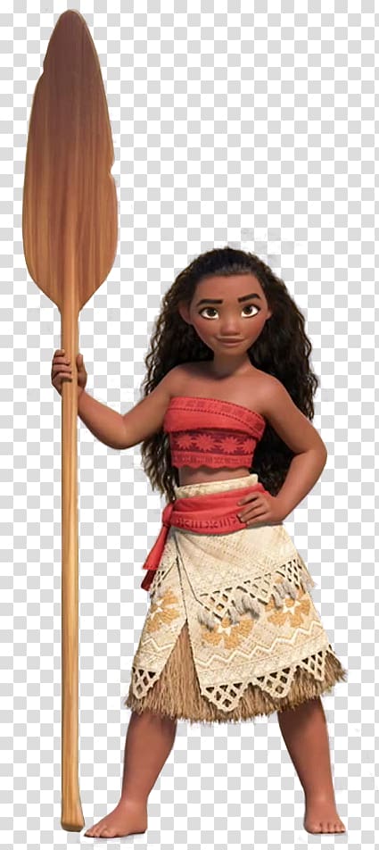 Moana Character Image - Disney’s Polynesian Princess with Paddle