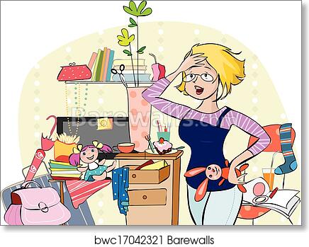 155 Messy Room High Res Illustrations - Getty Images - Clip Art Library