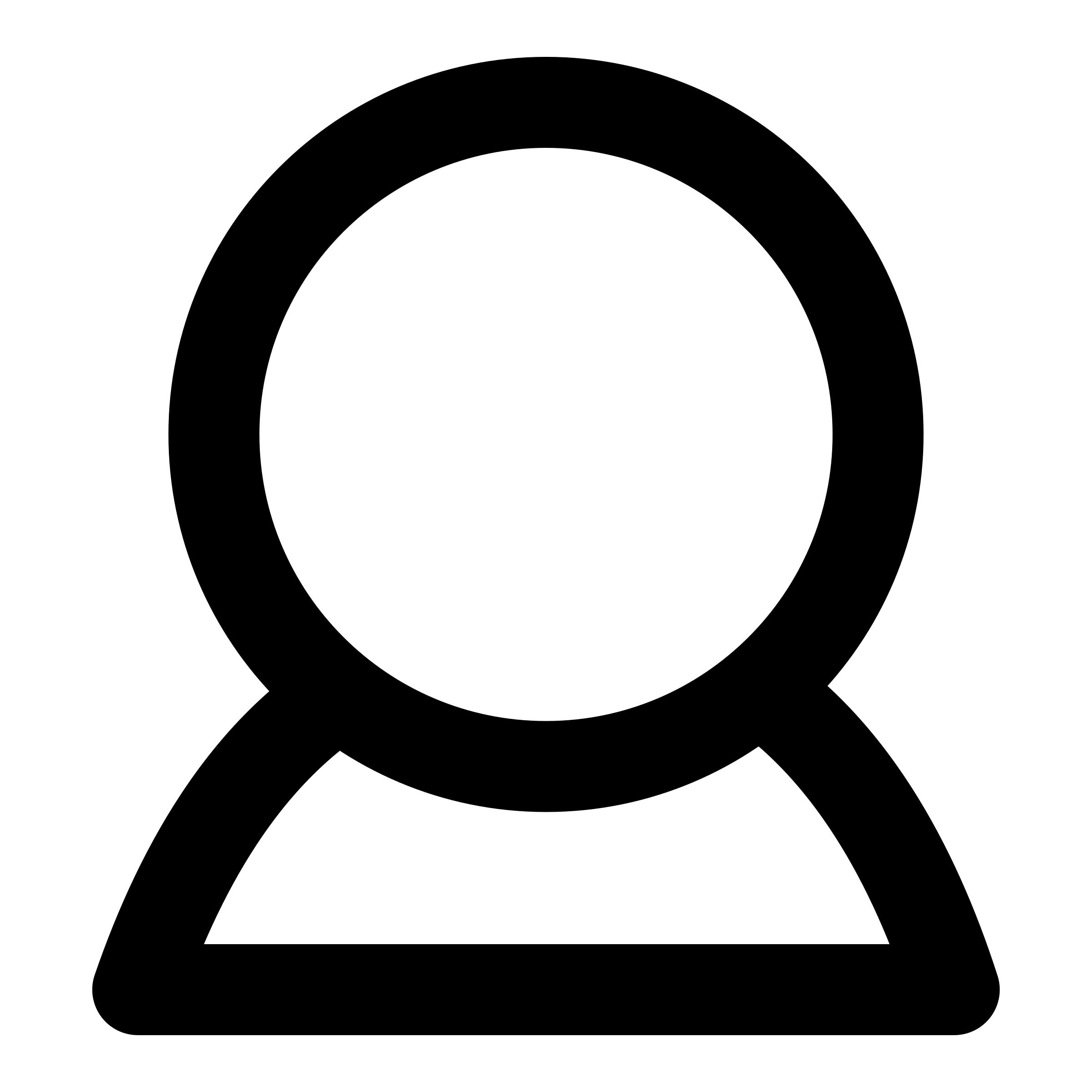 Simple black-and-white icon of a magnifying glass symbolizing search or inspection.