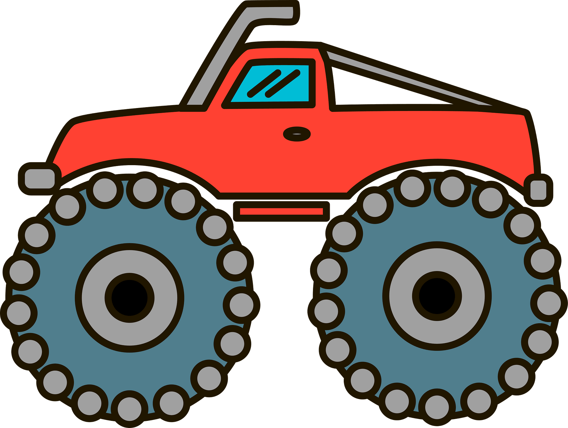Monster Trucks Clipart Monster Truck Clipart Bundle Trucks Clipart 