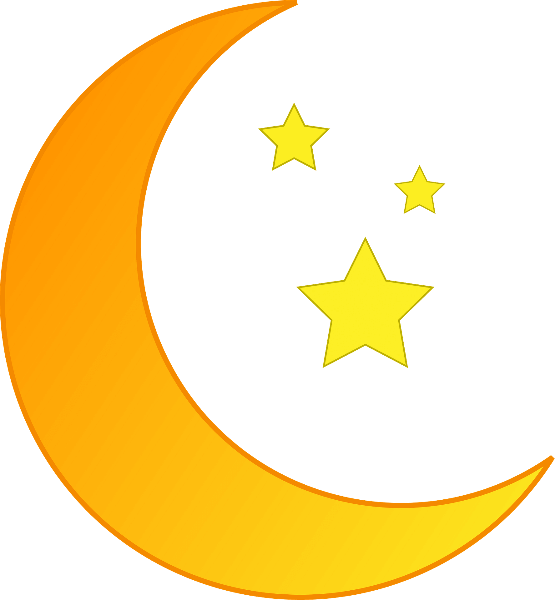 Moon Stars PNG, Vector, PSD, and Clipart With Transparent Background for  Free Download