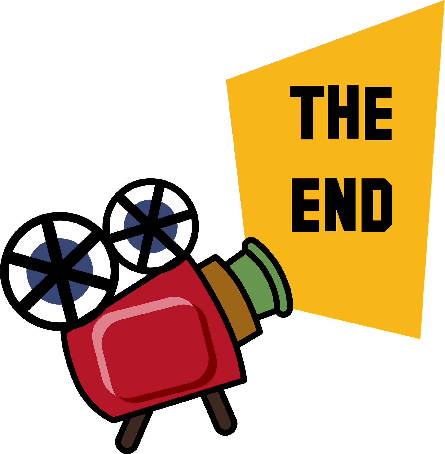 The End Clip Art Vector Images Illustrations Istock - vrogue.co