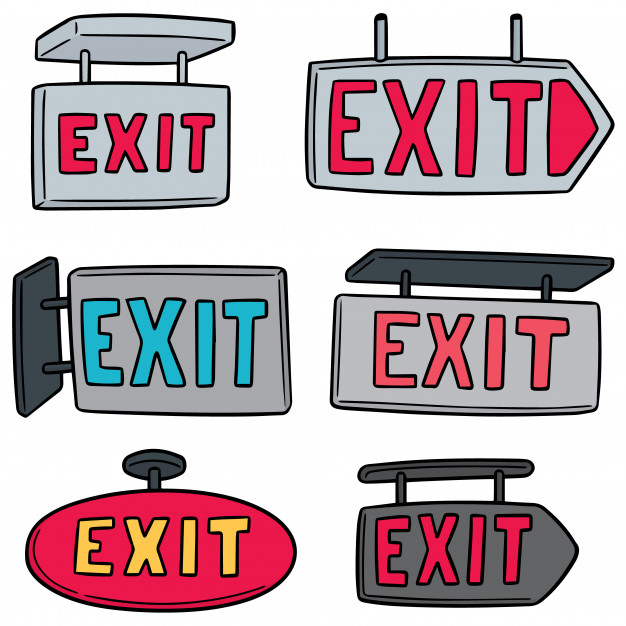 Free Exit Sign Download Free Exit Sign Png Images Free Cliparts On Clipart Library 7983