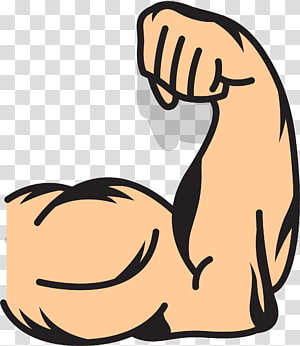 Strong Arm Illustration - Free PNG Clipart for Fitness & Health Content