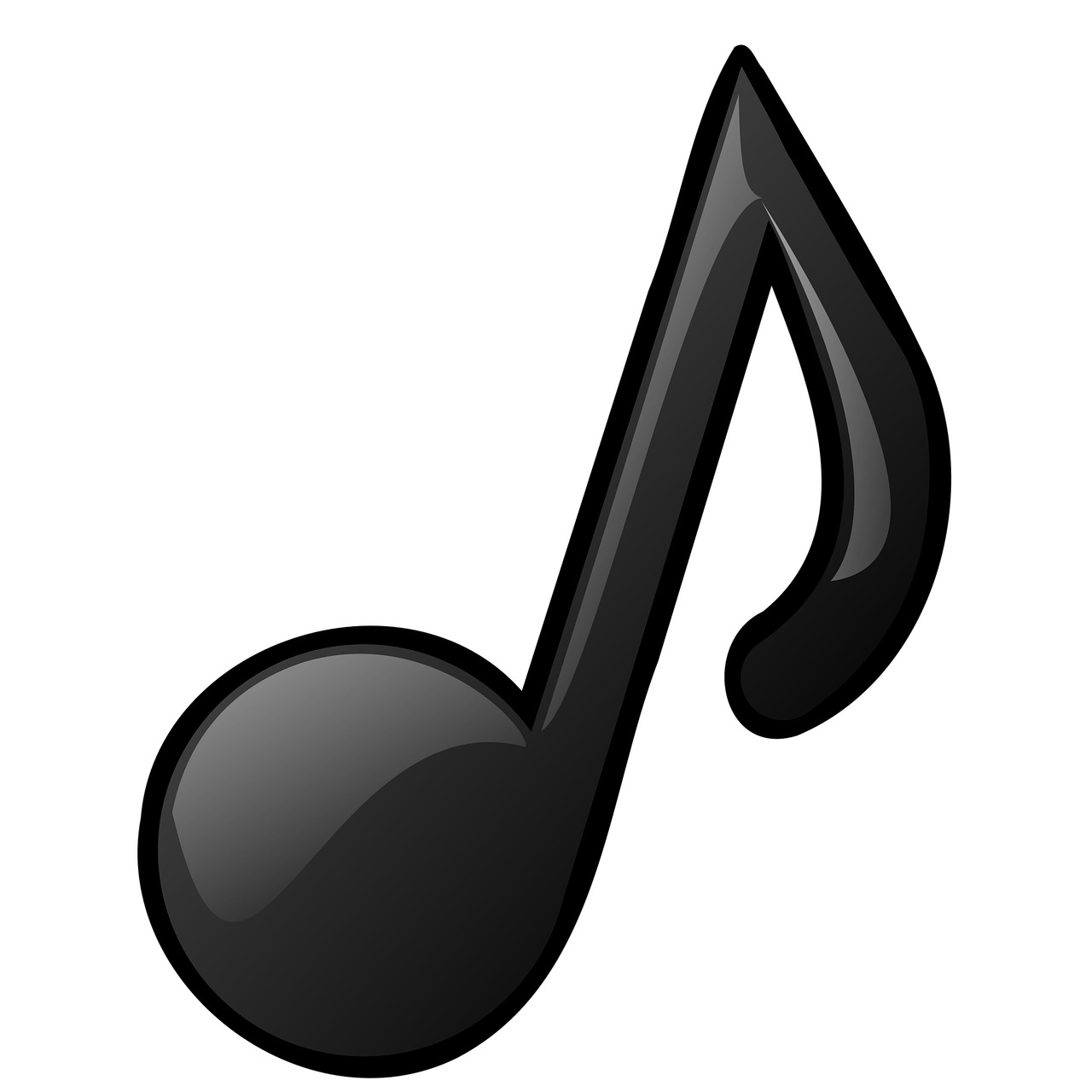 free music note - Clip Art Library