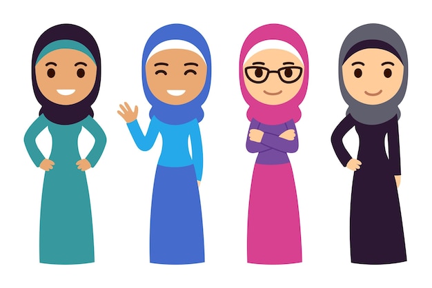 Svg Library Download Muslim Women Clipart - Clip Art Solat - Clip Art ...