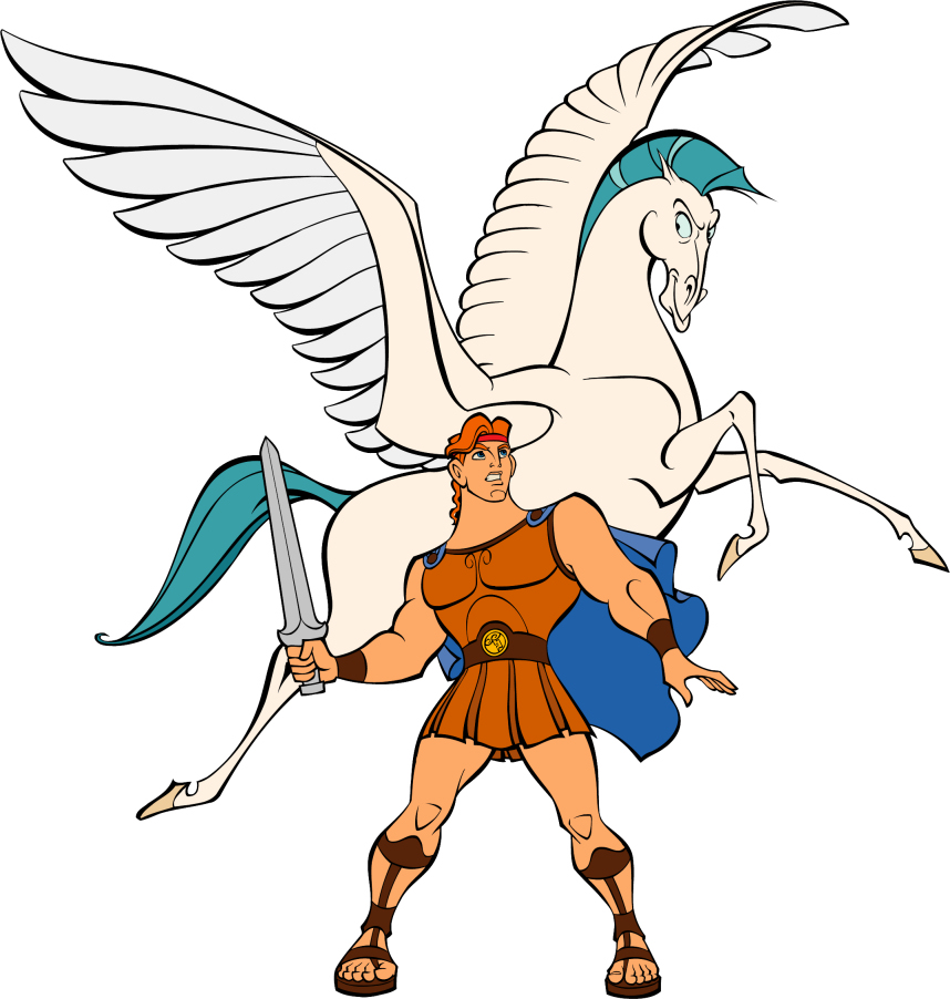 Hercules And Pegasus Clip Art Images Disney Clip Art Galore Clip