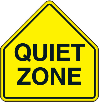 Quiet Zone Sign - Meaning, Usage, and Regulations