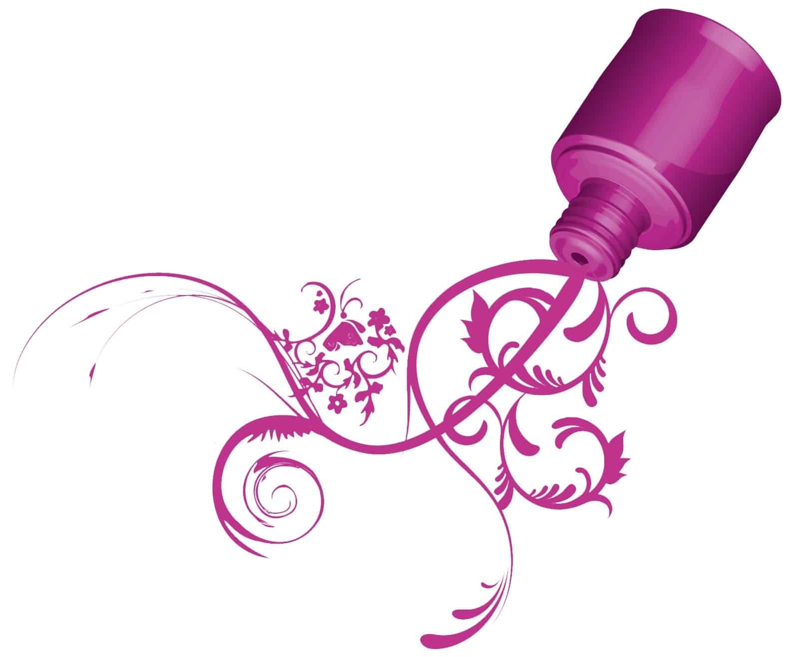 4. Free Nail Polish Clipart and Vector Graphics - Clipart.me - wide 1
