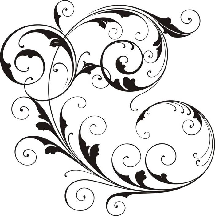 Ornamental Scrollwork Vector Art - Free Download & Design Resource