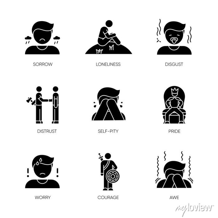 cliparts negative emotions - Clip Art Library